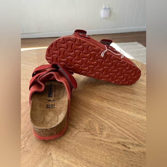 BIRKENSTOCK Uji Nubuck-Suede Leather - Sienna Red - Picture 9 of 10